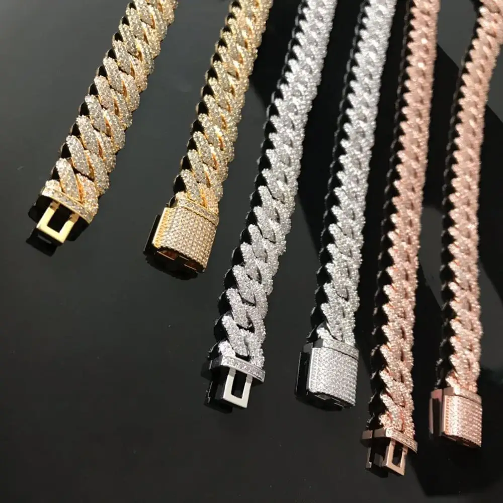 Новое поступление острые кубинские цепи цепочка Майами