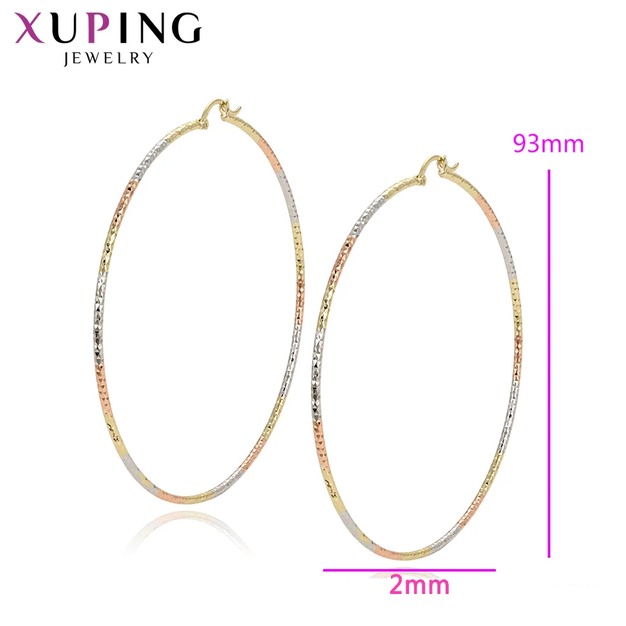 Xuping модные элегантные серьги Новое поступление серьги-кольца для женщин и