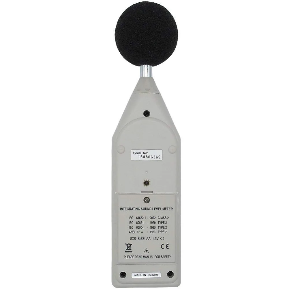 USB измеритель уровня звука обновленный от TES1353S|Шумомеры| |