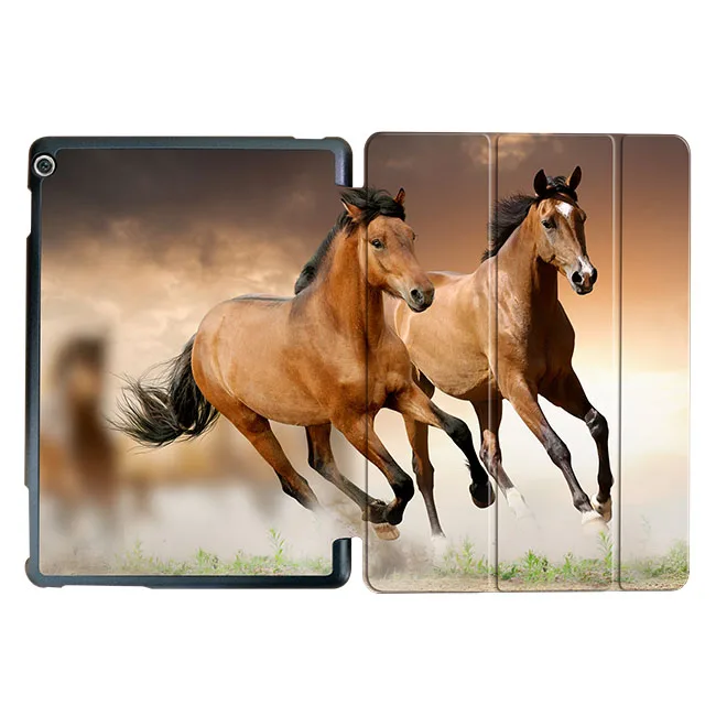WH016 Чехол MTT с изображением лошадей для huawei Mediapad M3 Youth Lite 10 BAH-L09 bah-AL00 10," планшет из искусственной кожи защитный чехол - Цвет: WH016