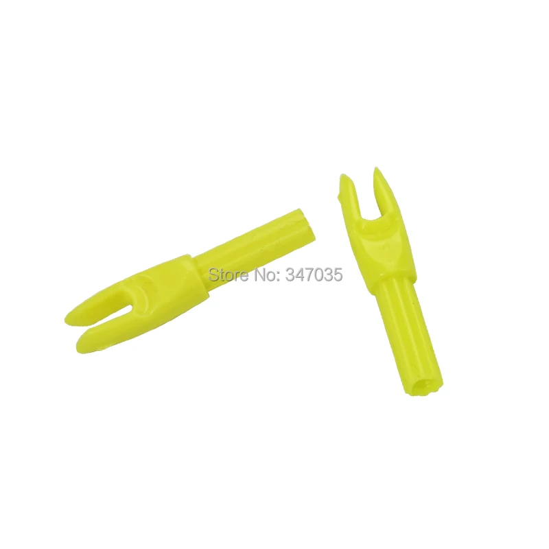 50Pcs Plastic Arrows Nock Knock 098 for ID4.2mm 0.165&quot Carbon Fiberglass Shaft Archery Bow Free Shipping Accessories | Спорт и