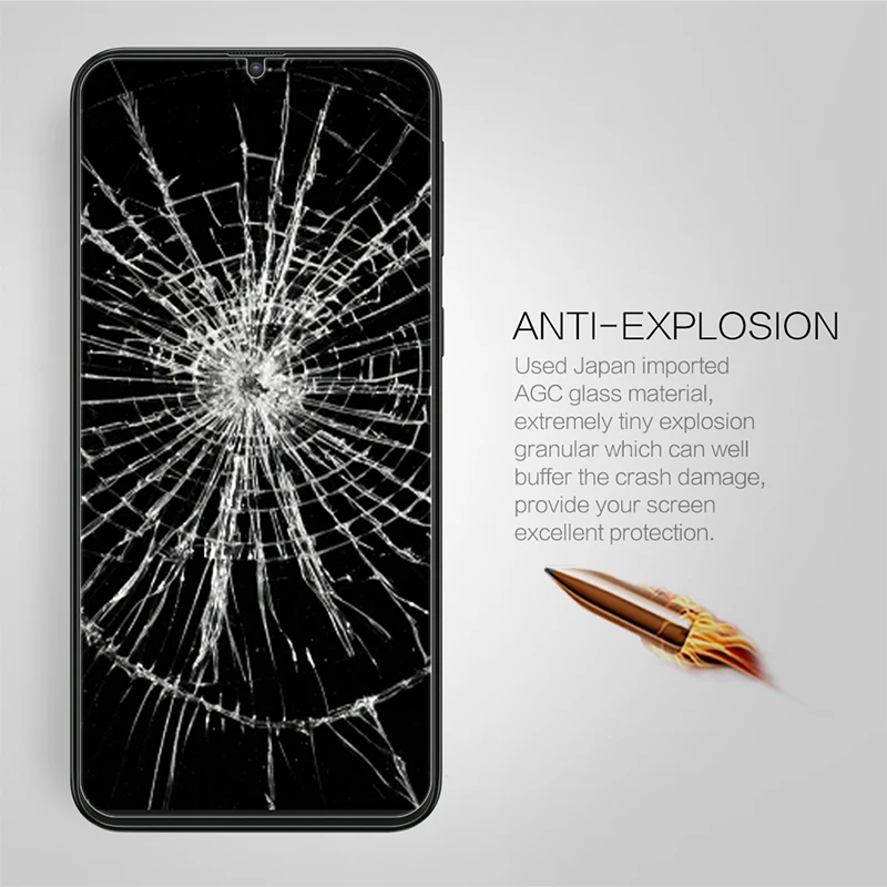 For Samsung Galaxy M10 Screen Protector 6.22'' NILLKIN Amazing H/H+PRO Tempered Glass M20/M30 | Мобильные телефоны и