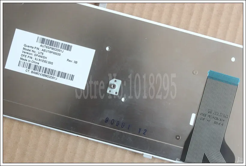 Новая испанская латинская клавиатура для HP Pavilion HDX16 X16 X16T 1100 1200 UT6 SP рамка ноутбука
