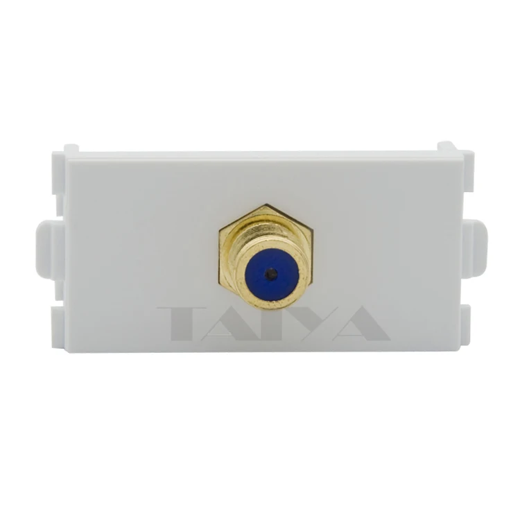 Настенный разъем для телевизора с золотой пластиной|wall plate connector|wall platewall connector |