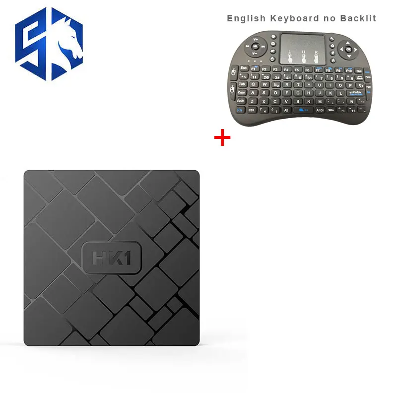 Android 7.1 HK1 TV BOX 2GB 16GB Amlogic S905W Quad Core Smart Media Player With Keyboard H.265 4K HDMI 2.4G WiFi Set Box | Электроника
