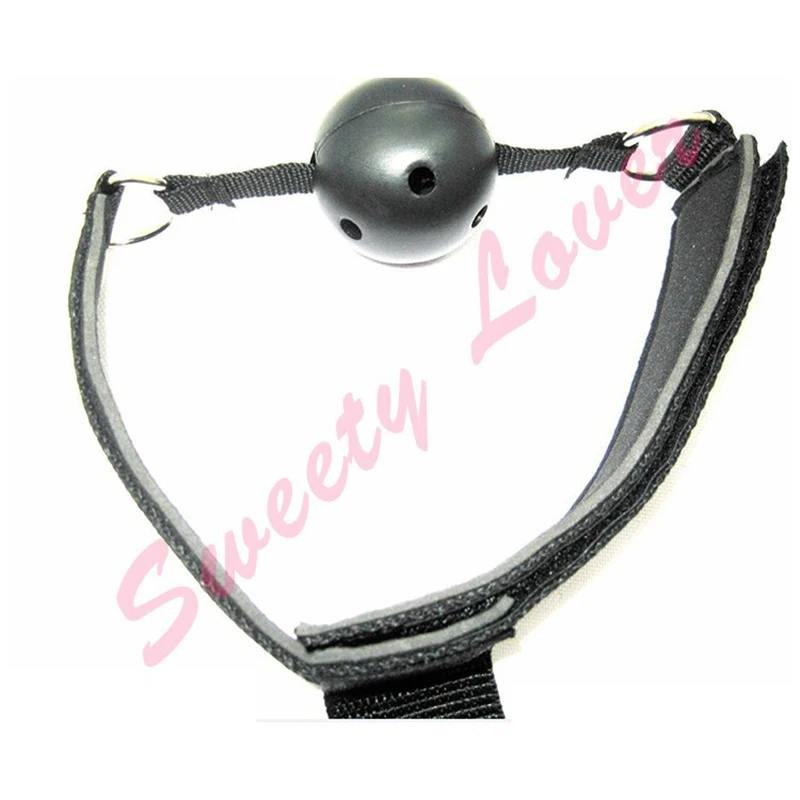Взрослые игры секс фетиш бондаж регулируемый рот кляп воротник с наручниками