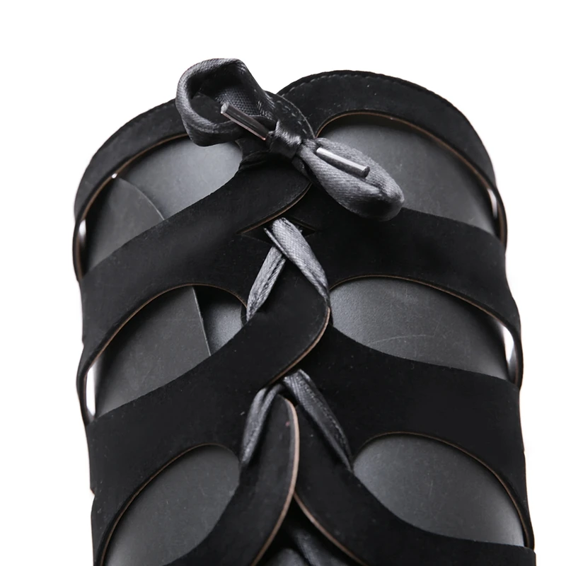 

ENMAYLA New Fashion Summer 2019 Gladiator Casual Lace-Up Super High Heel Sandals Women Size 35-40 LY1067
