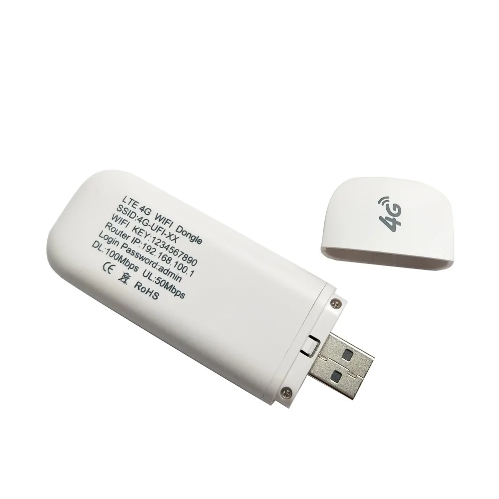 Разблокировка мини 4G LTE USB Wifi модем 100 Мбит/с 3G/4G беспроводной маршрутизатор автомобиль с сим-картой Wifi точка доступа Открытый путешествия Поддержка 8 wifi пользователей