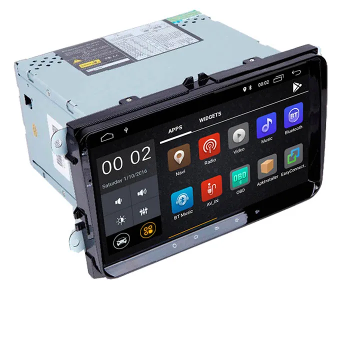 9 &quotandroid 10 автомобильный dvd плеер для VW Golf MK5 Jetta Passat Polo Tiguan Wifi 3G GPS Bluetooth радио SD OBD