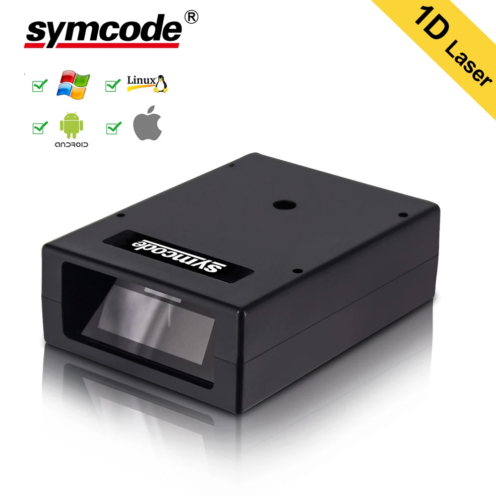 Автоматический сканер штрих-кодов, Symcode USB лазерный проводной портативный бокс автоматический 1D считыватель штрих-кодов