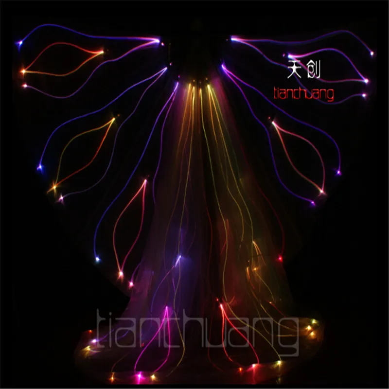 Женский светодиодный светильник яркий программируемый для бальных танцев|led