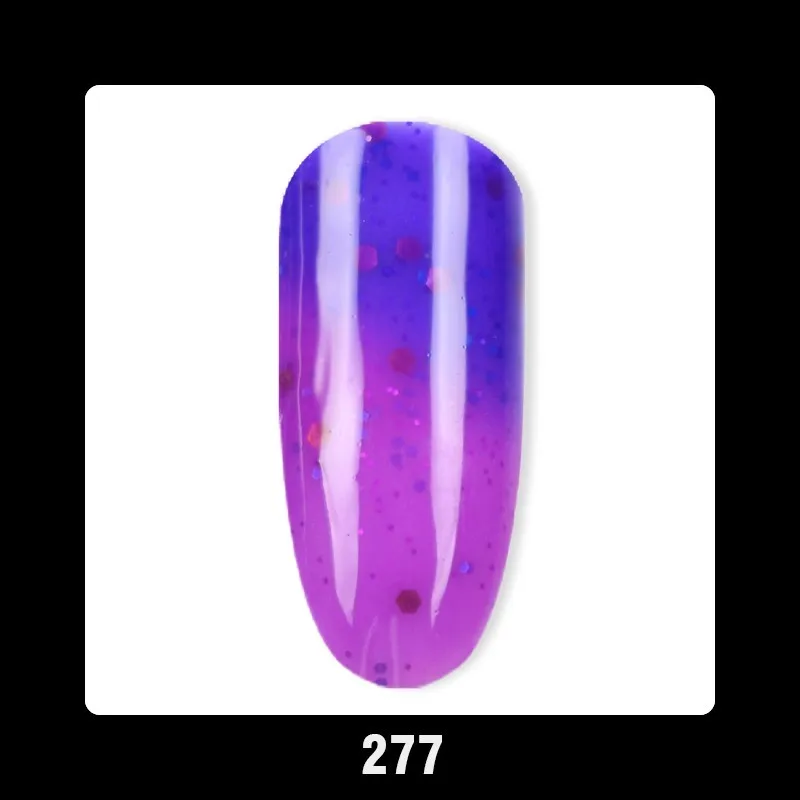 277 Beautilux 1 шт тепловое настроение Температура Изменение цвета гель лак для ногтей замочить УФ; светодиоды; ногти гель лак 10 мл - Цвет: 277