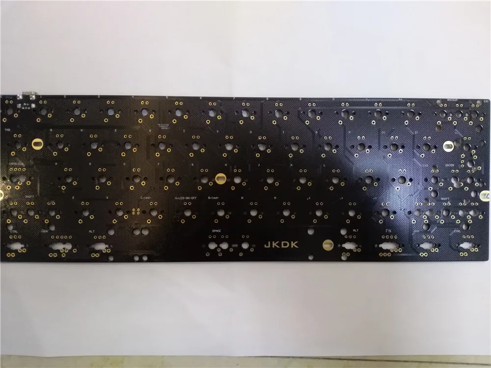 Черная 60 PCB CHN тарелка компактный мини покер совместимый с satan gh60 DIY механические