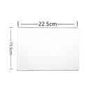 Пластиковая тарелка для скрапбукингавырезаниятисненияпрозрачных штампов, декоративных открыток, 15,2 см х 22,5 см х 3 мм