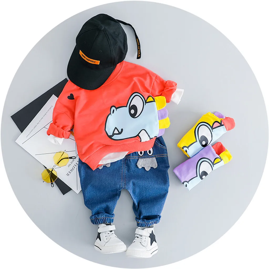 Muqgewkids/детская одежда для мальчиков свитер маленьких топы с героями мультфильмов