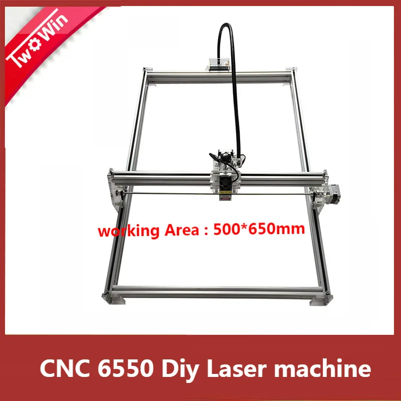 

CNC 6550 DIY Laser Machine Laser Engraving Machine Wood Router Mini Marking Laser Cutter Advanced Toys Blue Violet Light Printer