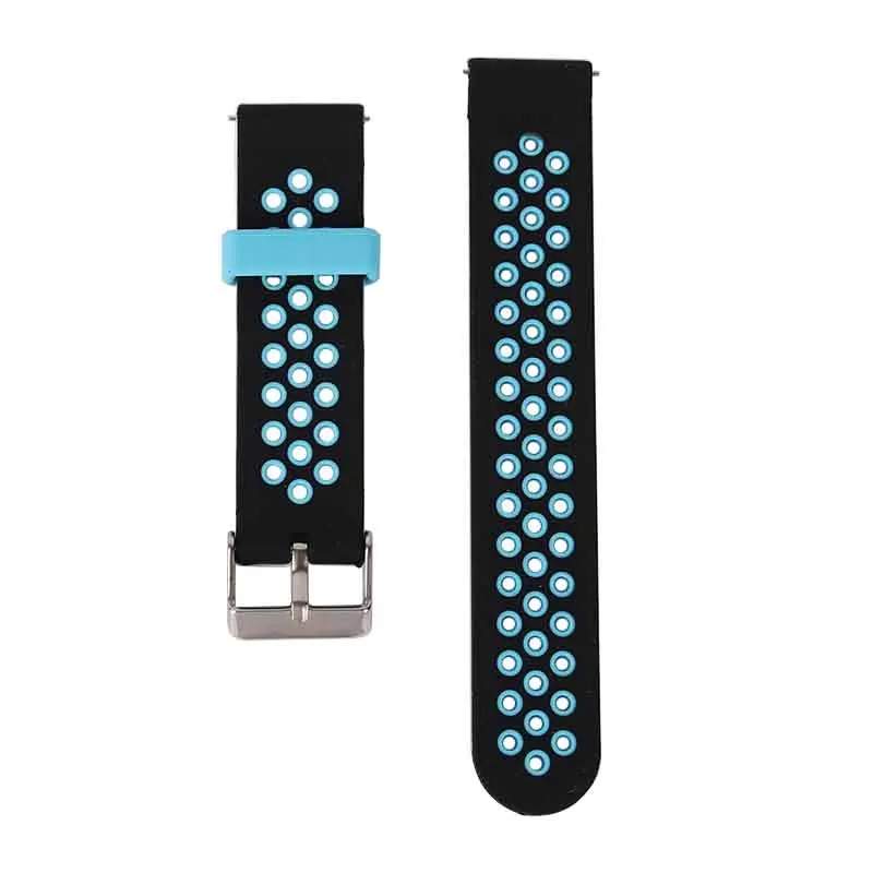 Blue Correas наручные часы для Xiaomi Huami Amazfit Bip BIT PACE ремешок умные спортивные часы фитнес-браслет напульсники умные аксессуары - Цвет: Blue