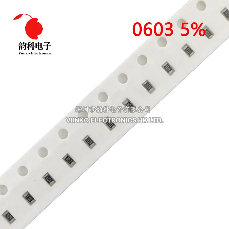 

100 шт. 0603 5% SMD резистор 1/10 Вт 20M Ом чиповый резистор