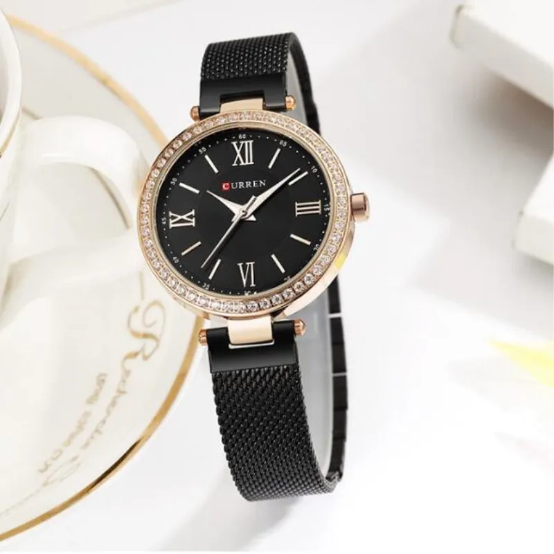 CURREN  ,        ,   , Relogio Feminino Reloj Mujer Montre Femme