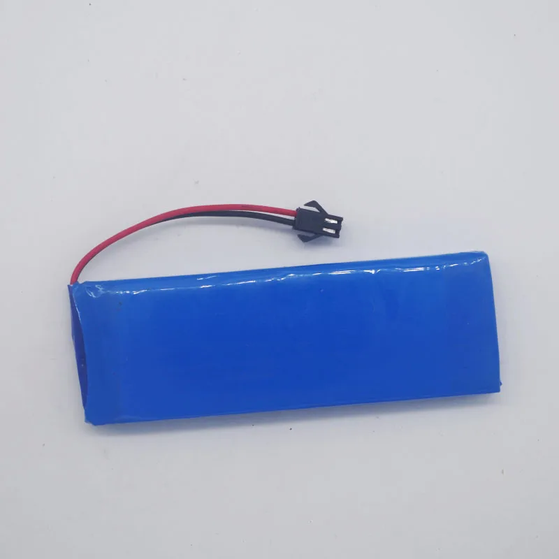 7,4 V полимерная литиевая батарея 1137108 с SM вилкой 6037107-2S1P используется для игрушек 2500mah