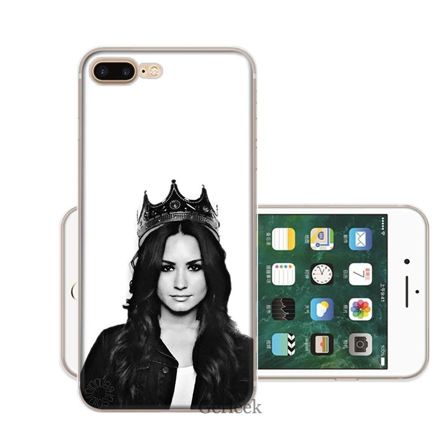 10 Demi Lovato Роскошный телефон чехол для iPhone 7 8 6 6S 5 5S iPhone SE 11 Pro XR X XS максимальный чехол - Color: 10