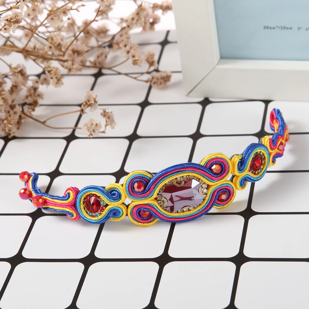 Новинка креативный кожаный браслет KPACTA в этническом стиле модные ювелирные