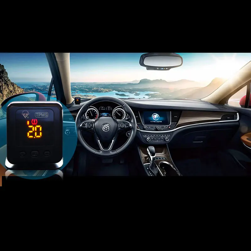 Новейший дизайн JINGZUAN TPMS автомобильный диагностический инструмент светодиодный TMPS система контроля давления в шинах 4 или 5 датчиков разъем obd