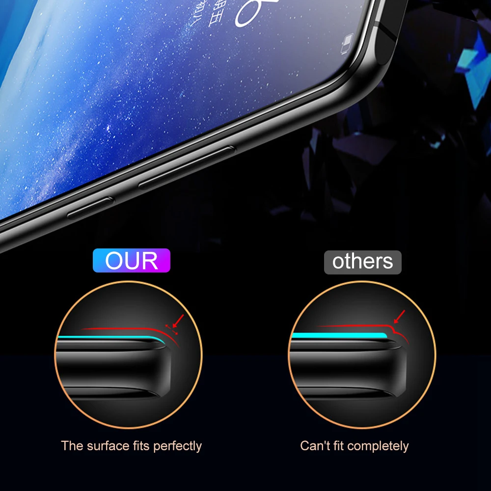 2-в-1 телефон Экран протектор для huawei P30 Pro P20 Lite закаленное Стекло Коврики 20 P10