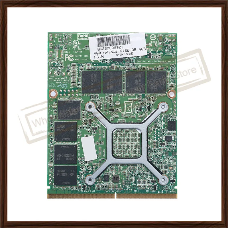 Оригинальный ноутбук графический GPU карта N12E-Q5-A1 для Dell precision M6600 видеокарта |
