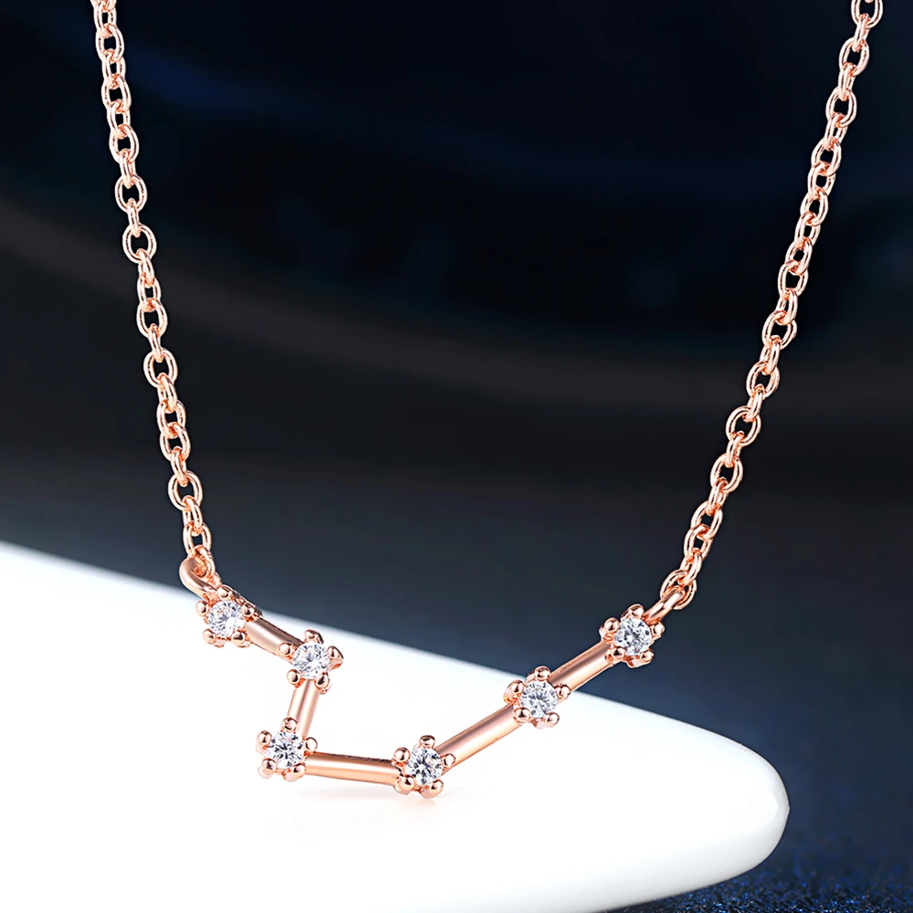 Ожерелье с 12 знаками Зодиака для женщин подарок на день рождения чокер цепочка