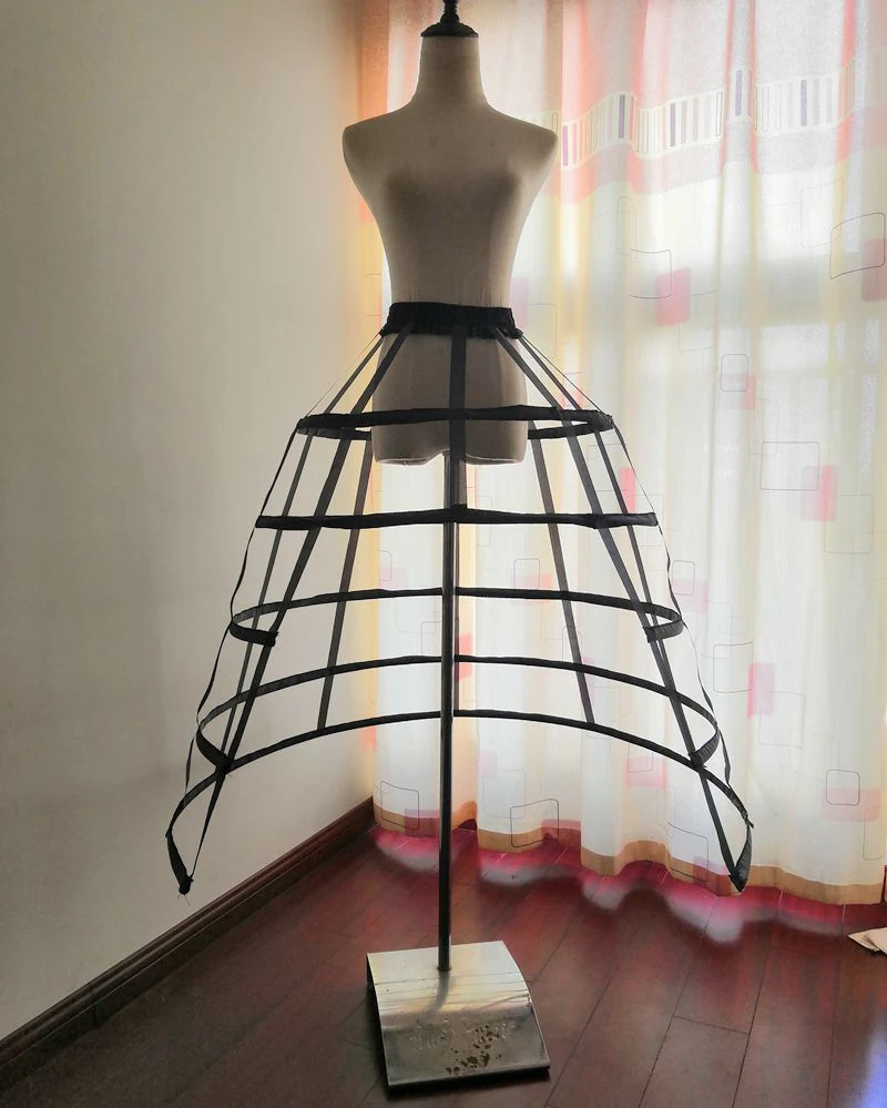 Cancan para vestido, женские юбки с высокой талией, свадебные Кринолины, 5 колец, Нижняя юбка для невесты, falda para vestido de novia