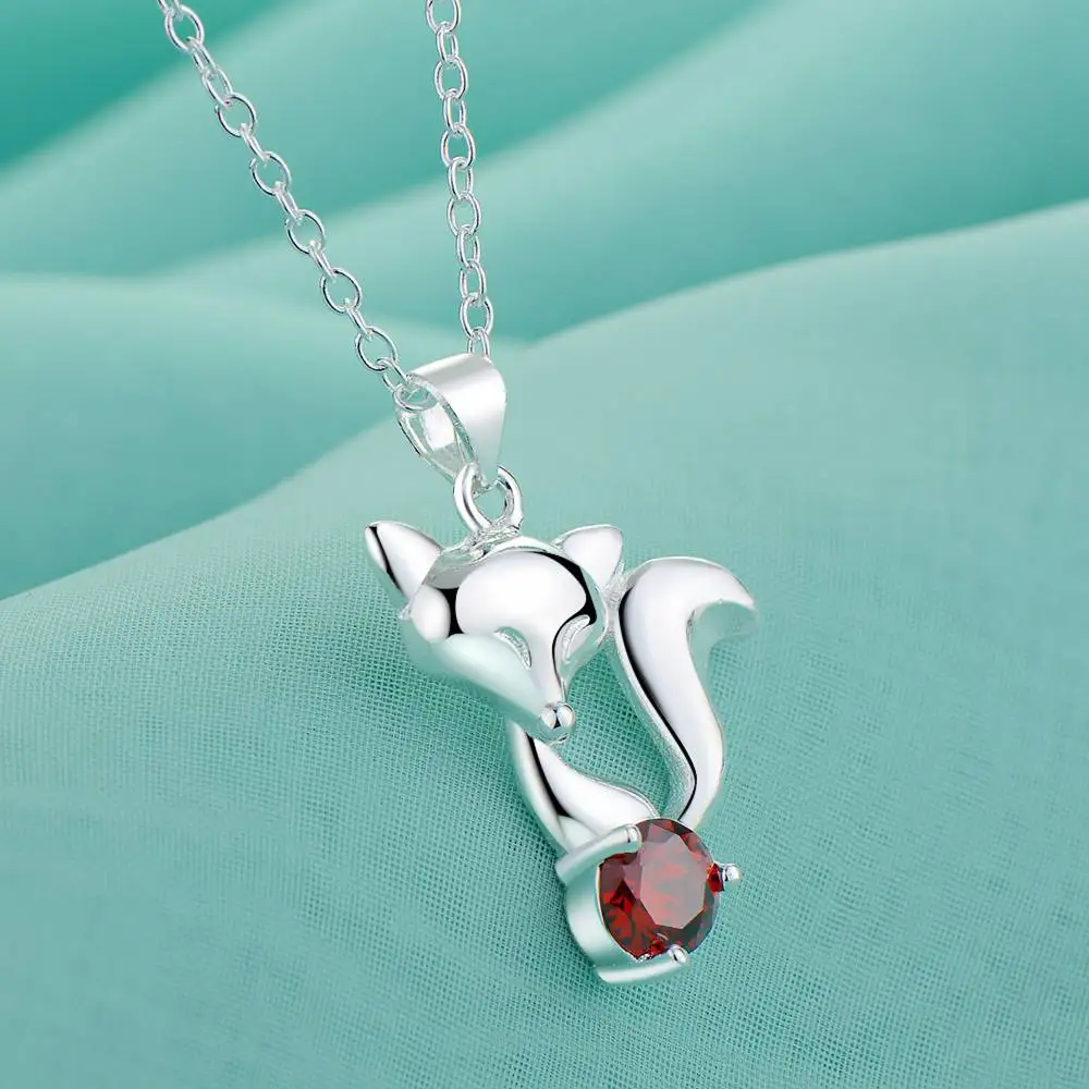 Оптовая продажа посеребренные очаровательные ювелирные изделия ожерелье