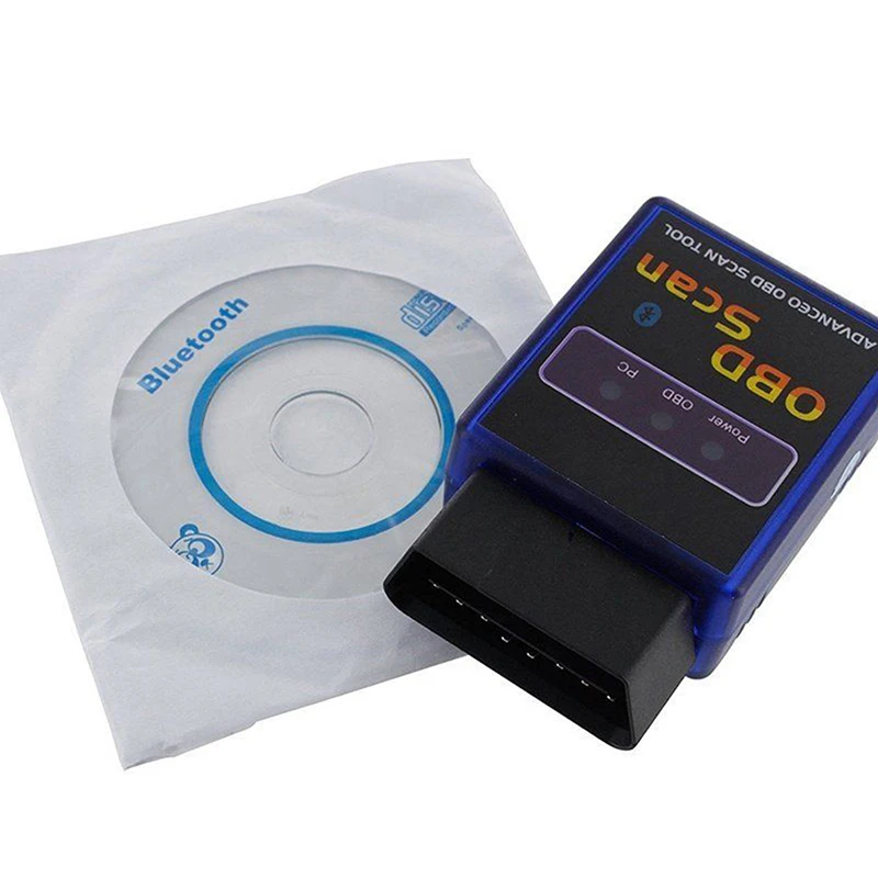 1 шт. мини Eml327 OBD2 V1.5 Bluetooth адаптер автомобильный диагностический сканер для