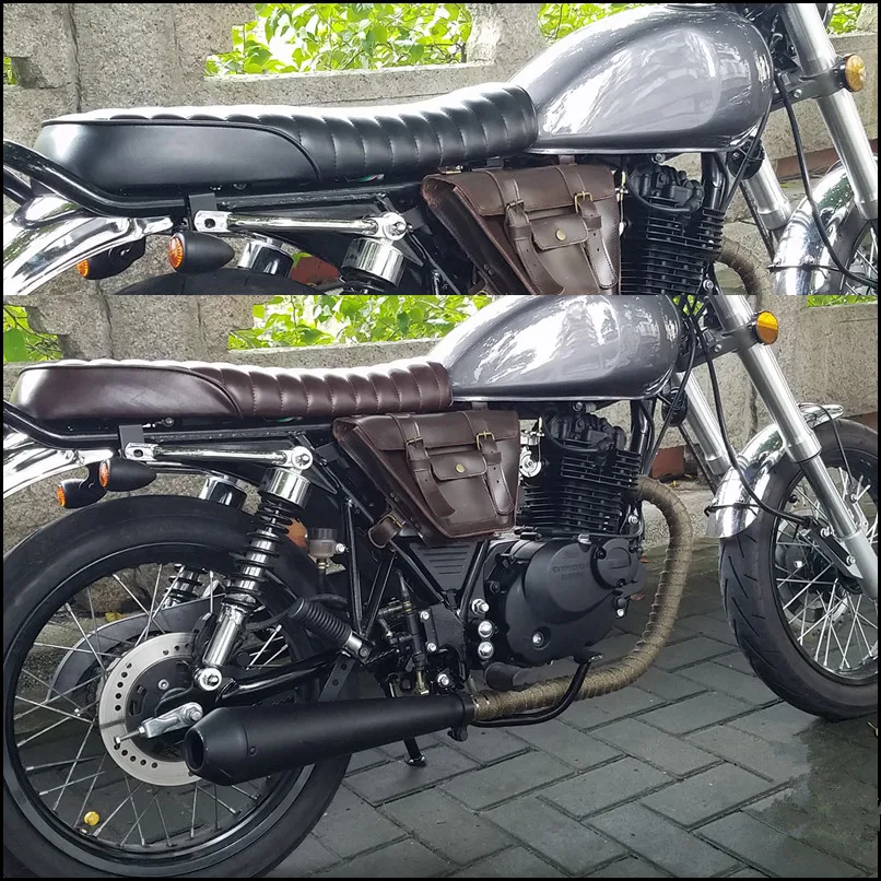 Кафе гонщик сиденье горб Ретро седло Крышка 64 см для Suzuk GS Yamah XJ Honda CB