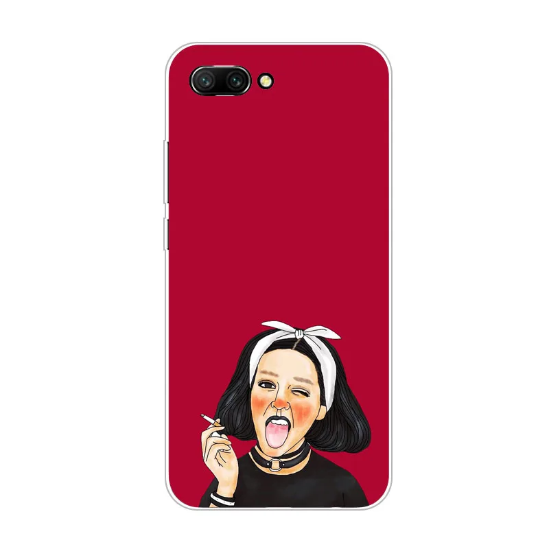 Huawei honor 10 Case Silicon Painted animals Painting Soft TPU Back Cover for Protect Phone cases shell |