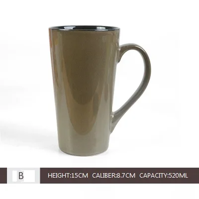 Креативная классическая керамическая кружка с крышкой с ложкой, молочный кофе, чайная чашка, пара, свадьба, подарок на день рождения, чашка, хорошие подарки - Цвет: 2