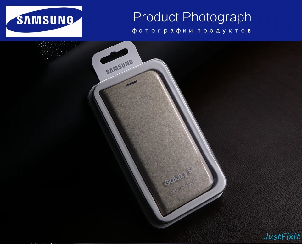 Для samsung s7 G930f чехол кожаный чехол светодиодный умный защитный чехол для сна мобильный флип-чехол