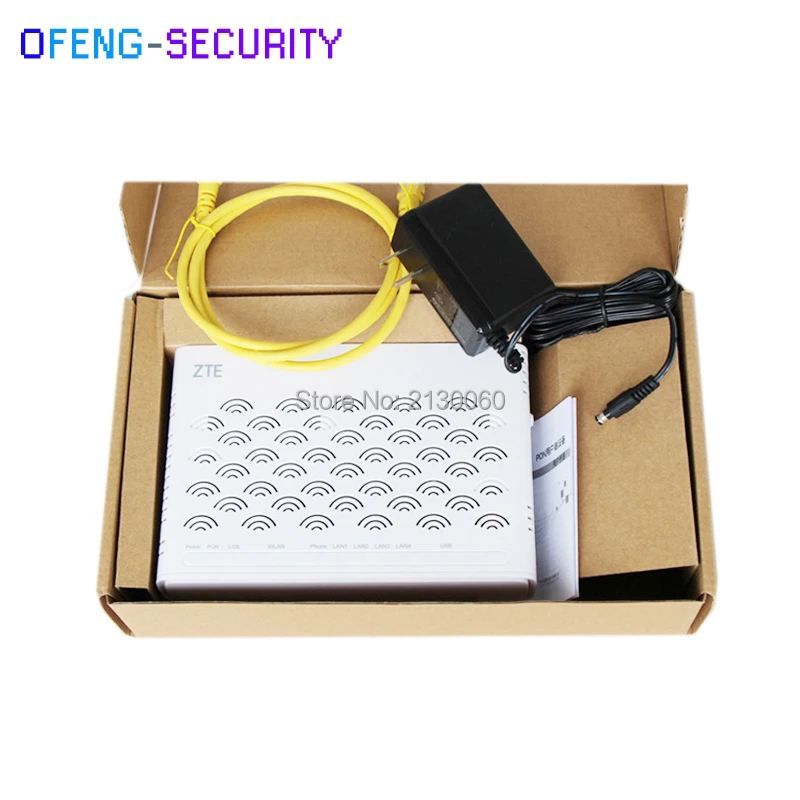 5 шт./лот ZTE F660 6 0 GPON ONU ONT маршрутизатор Поддержка FTTH HGU режим 1GE + 3FE 1TEL USB wifi такая же