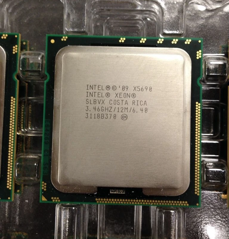 Процессор Intel Xeon X5690 3,46 GHz 6.4GT/s 12MB 6 Core 1333MHz SLBVX cpu