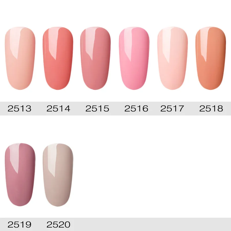 Лучший выбор гель nailwind ногтей клей кожи цвет серии 2501-2520 7 мл Гель-лак для