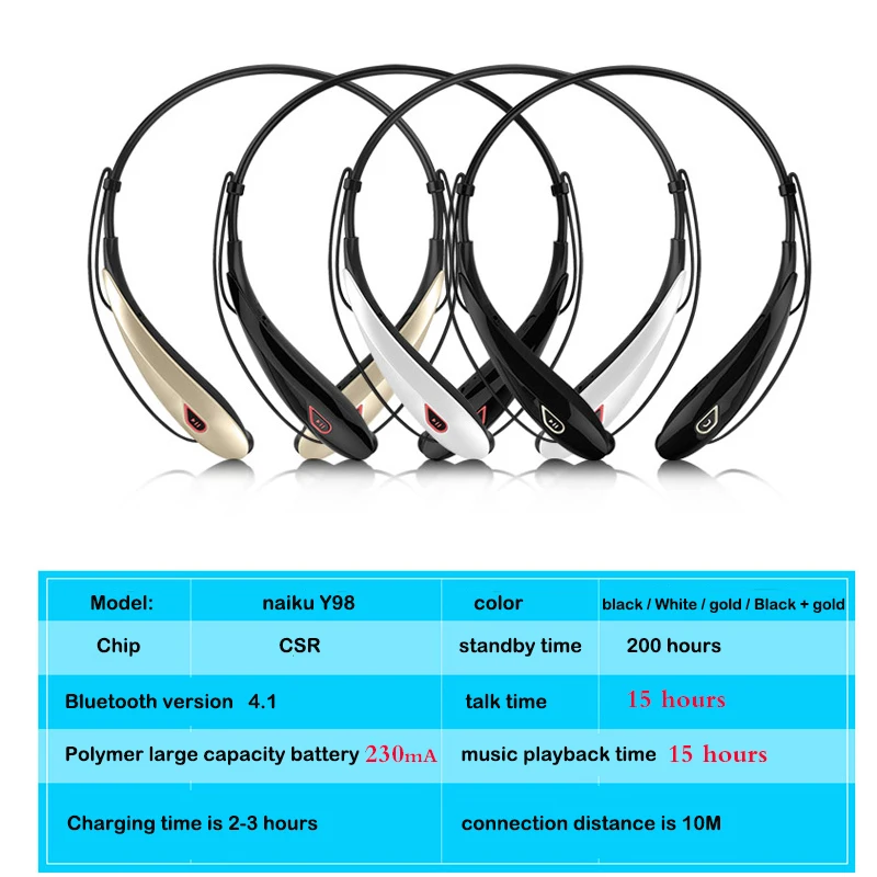 Большие емкости bettery Handsfree Спортивные Беспроводные наушники беспроводные наушники bluetooth наушники гарнитура с микрофоном стерео