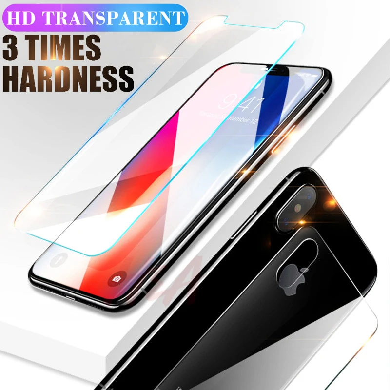 9H твердость 2.5D 0 26 мм защитное закаленное стекло для iPhone X Xs Max XR 10 iPhoneX прозрачная