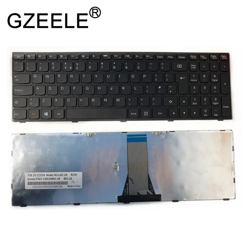 Британский стиль новинка для LENOVO G50 Z50 70 75 30 45 Z70 80 B50 G70 B70 клавиатура|Клавиатуры