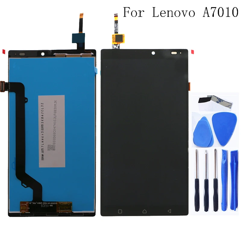 100% тестирование для lenovo K4 Примечание A7010 Новый ЖК-дисплей монитор сенсорный экран