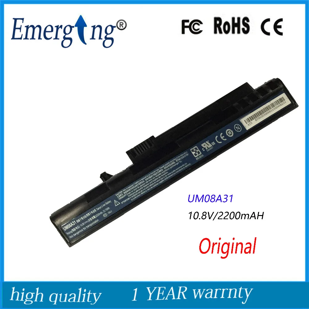 

10.8v 2200mah Original Quality New Laptop Battery for Acer LT1001J LT2000 UM08A31 UM08A73