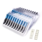 100 шт. SC Оптическое волокно Quick Cold FTTH SC Одномодовый UPC быстрый соединитель 19QB