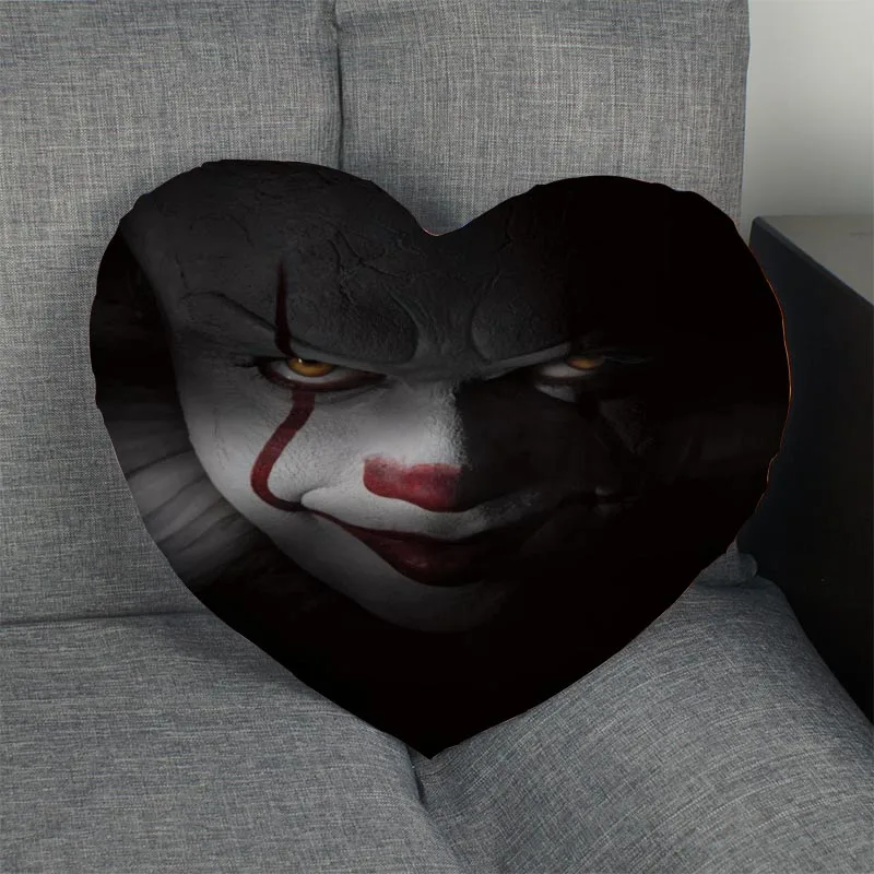 Пользовательские Стивен Кинг это Pennywise Сердце Наволочки на заказ молнии наволочки свадебные для дома или офиса, Декоративные 1 шт. на заказ - Цвет: 10