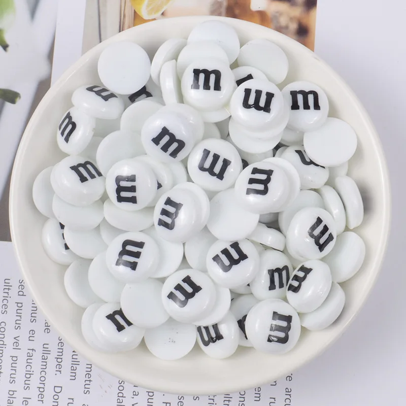 Смола M Bean кремовый Материал Моделирование Шоколадных Бобов слизь наполнитель Diy Шарм глина Lizun слизи инструмент игрушки для детей унисекс