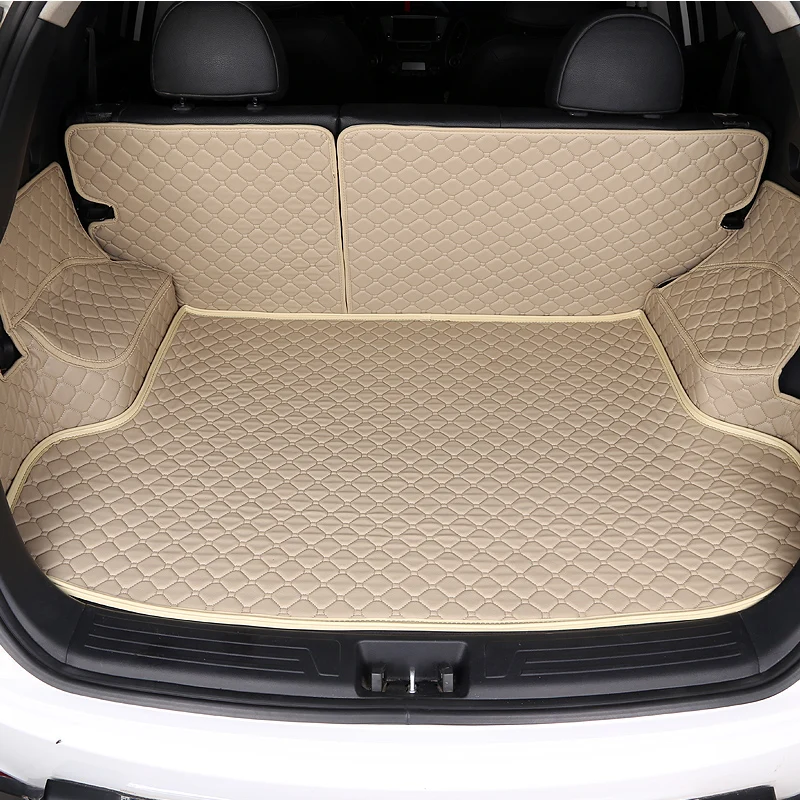 

Автомобильный коврик для багажника HLFNTF, для Audi a4 b6 a6 c5 b8 A6L R8 Q3 Q5 Q7 S4 Quattro A1 A2 A3 A4 A6 A8, Стайлинг автомобиля