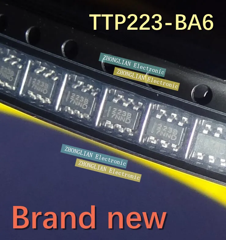 

1pcs/lot TTP223-BA6 223B SOT23 TTP223 Brand new